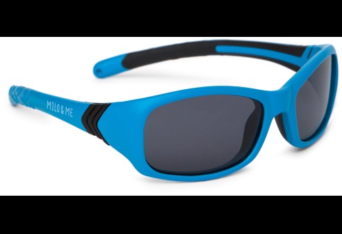 Renée neon blauw / zwart