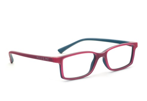 Harper framboos / donker blauw