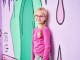 Juno roze / fuchsia half transparant