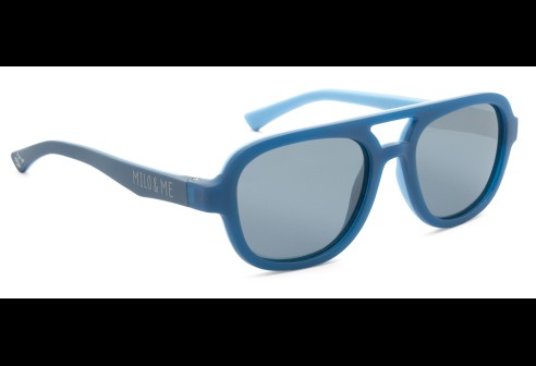 Janne donkerblauw / denim lichtblauw